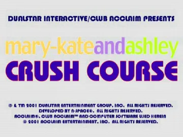 Mary-Kate and Ashley - Crush Course (US) screen shot title